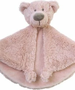 Happy Horse | Bear Brim | Beer | Knuffeldoekje | Tutdoekje | Roze | Oud Roze | Tuttle | Kraamcadeau | Baby | Zwanger