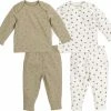 Meyco Mini Panther Baby Pyjama - 2-pack - Offwhite/sand - 62/68 1 Meyco Mini Panther Baby Pyjama - 2-pack - Offwhite/sand - 62/68 -Sophie Shop 550x493 3