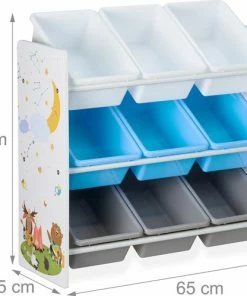 Relaxdays Kinderkast Speelgoed - Speelgoedkast - Speelgoedkist - Opbergkast - 9 Kisten - A 18 Relaxdays Kinderkast Speelgoed - Speelgoedkast - Speelgoedkist - Opbergkast - 9 Kisten - A -Sophie Shop 550x498 1