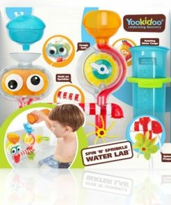 Yookidoo Badspeelgoed Spin N Sprinkle Water Lab -Sophie Shop 550x502 2