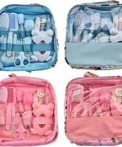 SCHEF MAN 13-in-1 Baby Verzorgingsset | Manicureset | Babyshower | Kraamcadeau - Blauw -Sophie Shop 550x503 4