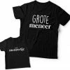 Eenmannenkado.nl Matching Shirts Vader & Zoon | Klein Meneertje | Papa Maat M & Zoon Maat 68 -Sophie Shop 550x504
