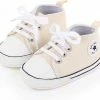 Completebabyuitzet Baby Schoenen - Pasgeboren Babyschoenen - Eerste Baby Schoentjes 6-12 Maanden - Zachte Zool Antislip - Baby Slofjes 12cm - Beige -Sophie Shop 550x506 7