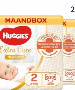 Huggies Luiers Maat 2 - Newborn - Baby - 420 Luiers (12x 35)