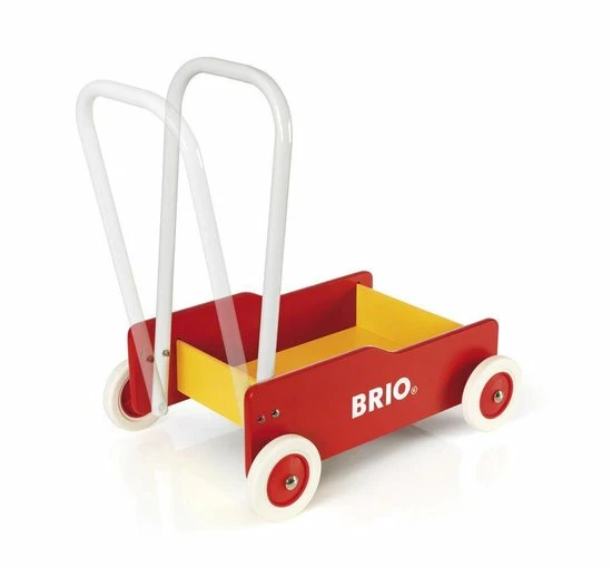 BRIO Geel/rode Loopwagen - 31350 6 BRIO Geel/rode Loopwagen - 31350 - Afbeelding 4
