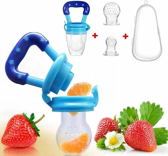 Merkloos 4 In 1 Baby Fruitspeen - Bijtring - Fruitzuiger - Babyvoeding - Siliconen Fruitspeen - Baby Shower Of Kraam Cadeau - Geel 3 Merkloos 4 In 1 Baby Fruitspeen - Bijtring - Fruitzuiger - Babyvoeding - Siliconen Fruitspeen - Baby Shower Of Kraam Cadeau - Geel