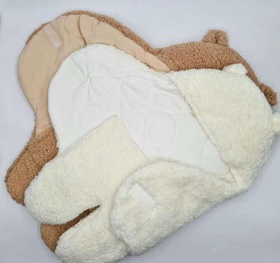 Mon Avenir - Baby Teddy Inbakerslaapzak - Extra Dik Gevoerd - Bruin - 4-6 Maanden 8 Mon Avenir - Baby Teddy Inbakerslaapzak - Extra Dik Gevoerd - Bruin - 4-6 Maanden - Afbeelding 6