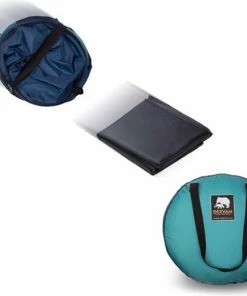 Deryan Baby Luxe Campingbedje Inclusief Zelfopblaasbare Matras - Ocean -Sophie Shop 550x519 5