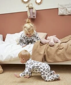 Meyco Panter Baby Pyjama - Neutral - 50/56 -Sophie Shop 550x524 8