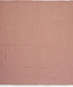Jollein Baby Deken Ledikant 120x120cm Wrinkled - Rosewood -Sophie Shop 550x529