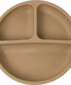 JU&MP Kinderbord - Baby - Kinderservies - Baby Servies - Onbreekbaar - Bruin