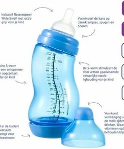 Difrax - S-fles Anti-Koliek BPA Vrij - 310 Ml -Sophie Shop 550x531 2