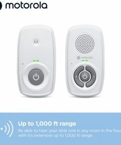 Motorola Nursery Babyfoon - AM21 Audio - Wit - Audio Observatie - Hooggevoelige Microfoon - ECO Modus - DECT Technologie - Tot 300 Meter 19 Motorola Nursery Babyfoon - AM21 Audio - Wit - Audio Observatie - Hooggevoelige Microfoon - ECO Modus - DECT Technologie - Tot 300 Meter -Sophie Shop 550x531 6