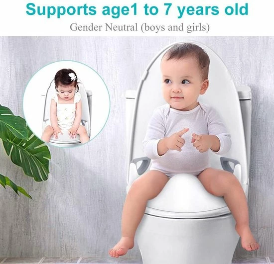 Deluxe HB Plaspotje - Zinaps Toiletzitting Kinderen Baby Potty Training Toilet Trainer Toiletzitting Kinderen Voor Jongens En Meisjes Geavanceerde Serie Comfortabele Ronde Handvat Dubbele Antislipontwerp Met Splash Guard (WK 02129) 4 Deluxe HB Plaspotje - Zinaps Toiletzitting Kinderen Baby Potty Training Toilet Trainer Toiletzitting Kinderen Voor Jongens En Meisjes Geavanceerde Serie Comfortabele Ronde Handvat Dubbele Antislipontwerp Met Splash Guard (WK 02129) - Afbeelding 2