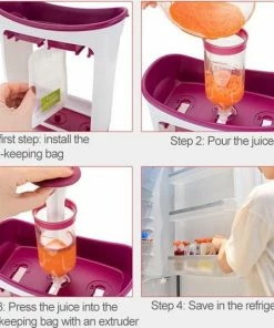 Infantino Feeding Squeeze Station - Vulsysteem Voor Knijpzakjes Voor O.a. Babyvoeding -Sophie Shop 550x534 16