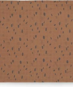 Jollein Hydrofiel Multidoek Spot 115x115cm - Caramel - 2 Stuks -Sophie Shop 550x534 3