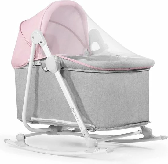 Kinderkraft Nola 5in1 Wieg - Wipstoel - Schommelstoel Peony Rose 7 Kinderkraft Nola 5in1 Wieg - Wipstoel - Schommelstoel Peony Rose - Afbeelding 5