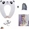 Merkloos WC Verkleiner - Wit Panda Ontwerp - Toilettrainer - Opvouwbare Toilet Zitje - Toiletbril Verkleiner - Kinder WC Bril -Sophie Shop 550x539 1