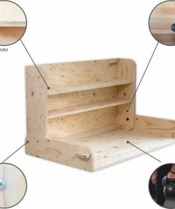 Wandcommode & Bureau - Medium- Greep Zwart Leer - Compact - Opklapbaar- Gecertificeerd - Babywoods 27 Wandcommode & Bureau - Medium- Greep Zwart Leer - Compact - Opklapbaar- Gecertificeerd - Babywoods -Sophie Shop 550x540 9