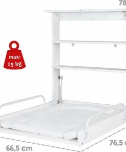 Roba Wandcommode Junior 63 X 76,5 X 79,5 Cm Hout Wit -Sophie Shop 550x541 6