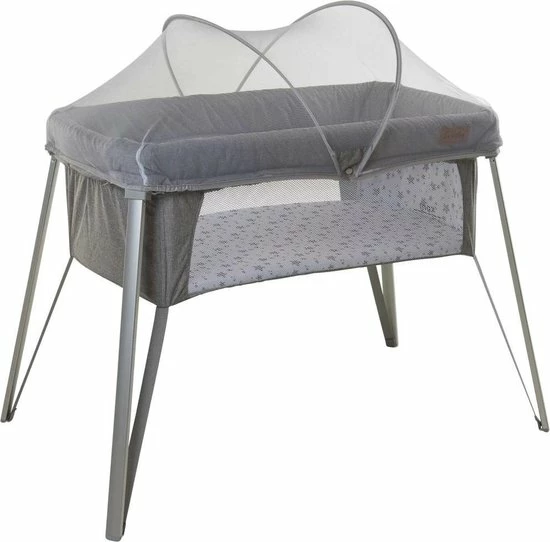 A3 Baby & Kids Soozly Inklapbare Reiswieg & Campingbed Grijs 18 A3 Baby & Kids Soozly Inklapbare Reiswieg & Campingbed Grijs - Afbeelding 16