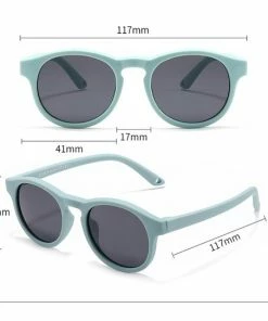 Maesy - Baby Zonnebril Bowi - Dreumes En Peuter - 1-3 Jaar - Flexibel Buigbaar - Verstelbaar Elastiek - Gepolariseerde UV400 Bescherming - Unisex Babyzonnebril Rond - Zwart -Sophie Shop 550x543 11