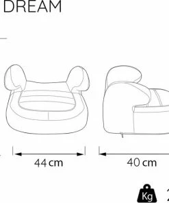 Nania DREAM Flamingo - Auto Zitverhoger - Groep 2 En 3 - Vanaf Ong. 3 Jaar - Roze -Sophie Shop 550x543 4