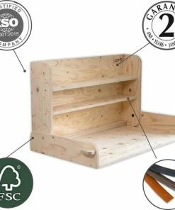 Wandcommode & Bureau - Medium- Greep Zwart Leer - Compact - Opklapbaar- Gecertificeerd - Babywoods 29 Wandcommode & Bureau - Medium- Greep Zwart Leer - Compact - Opklapbaar- Gecertificeerd - Babywoods -Sophie Shop 550x544 13