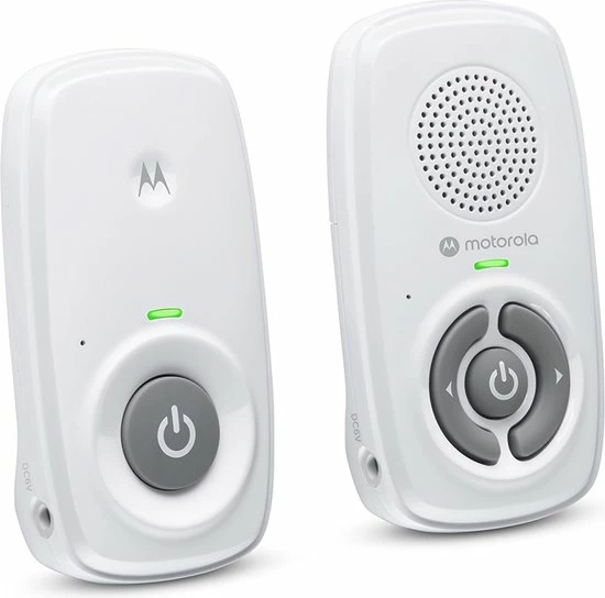 Motorola Nursery Babyfoon - AM21 Audio - Wit - Audio Observatie - Hooggevoelige Microfoon - ECO Modus - DECT Technologie - Tot 300 Meter 12 Motorola Nursery Babyfoon - AM21 Audio - Wit - Audio Observatie - Hooggevoelige Microfoon - ECO Modus - DECT Technologie - Tot 300 Meter - Afbeelding 10