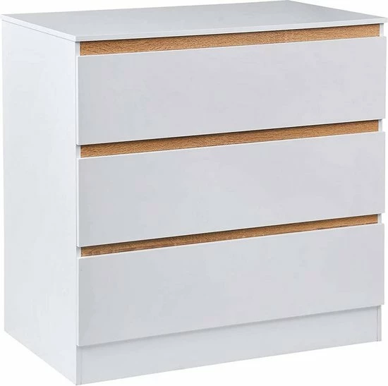 Kamyra® Commode/Ladekast Voor Baby - Verzorgingstafel - Kasten - Babykamer, Badkamer - Wit, 78 X 80 X 48 Cm 3 Kamyra® Commode/Ladekast Voor Baby - Verzorgingstafel - Kasten - Babykamer, Badkamer - Wit, 78 X 80 X 48 Cm