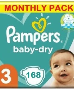 Pampers Baby Dry Maat 3 - 42 Luiers 30 Pampers Baby Dry Maat 3 - 42 Luiers -Sophie Shop 550x547 25