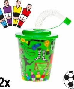 Decopatent 12 STUKS VOETBAL 3D Drink Beker Met Rietje En Deksel - 250ML - Voetballers Plastic Bekers - Kinderfeestje - Kinderverjaardag Bekertjes - Traktatie - Uitdeelcadeaus 13 Decopatent 12 STUKS VOETBAL 3D Drink Beker Met Rietje En Deksel - 250ML - Voetballers Plastic Bekers - Kinderfeestje - Kinderverjaardag Bekertjes - Traktatie - Uitdeelcadeaus -Sophie Shop 550x547 3