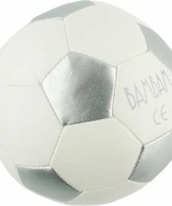 BamBam Voetbal - Zilver - Baby Cadeau