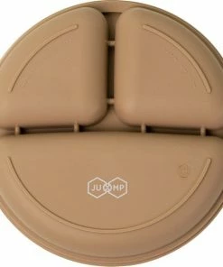 JU&MP Kinderbord - Baby - Kinderservies - Baby Servies - Onbreekbaar - Bruin -Sophie Shop 550x548 18