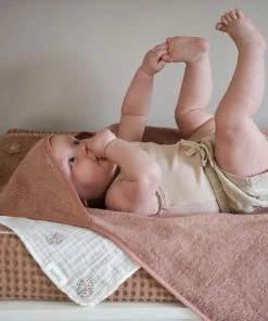 Koeka Baby Badcape Dijon Daily - 100x100cm - Roze -Sophie Shop 550x548 5