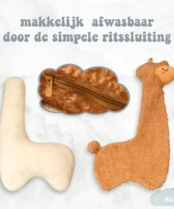 Bolke® - Zwangerschapskussen - Voedingskussen - Zijslaapkussen - Zwangerschap - Zwangerschap Cadeau - Body Pillow - Lichaamskussen - Lama 19 Bolke® - Zwangerschapskussen - Voedingskussen - Zijslaapkussen - Zwangerschap - Zwangerschap Cadeau - Body Pillow - Lichaamskussen - Lama -Sophie Shop 550x549 17