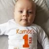 Merkloos Cadeautip Baby Shirt Oranje Mijn Eerste WK Ek Met Naam - Voetbal Nederland- Met Eigen Tekst / Rompertje Met Naam / Kraamcadeau Nederlands Elftal -Sophie Shop 550x549 20