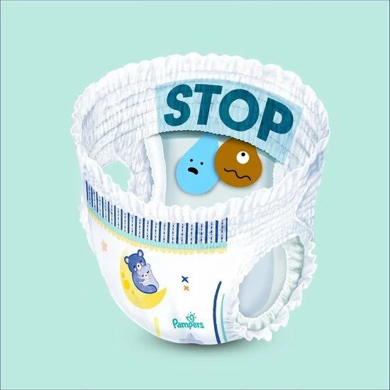 Pampers - Night Pants - Maat 6 - Mega Pack - 64 Luierbroekjes 6 Pampers - Night Pants - Maat 6 - Mega Pack - 64 Luierbroekjes - Afbeelding 4