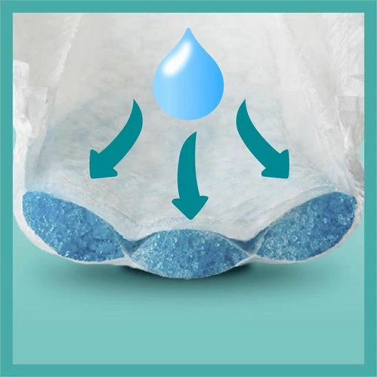 Pampers Baby Dry Maat 3 - 42 Luiers 13 Pampers Baby Dry Maat 3 - 42 Luiers - Afbeelding 11
