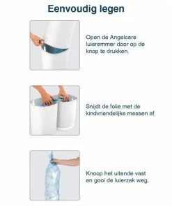 Angelcare Luieremmer Classic XL | Extra Groot | Milieuvriendelijk | Geen Geur 17 Angelcare Luieremmer Classic XL | Extra Groot | Milieuvriendelijk | Geen Geur -Sophie Shop 550x550 1028