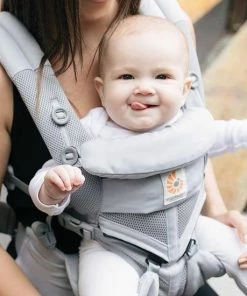 Ergobaby Omni 360 Cool Air Mesh Draagzak Baby - Pearl Grey -Sophie Shop 550x550 1035