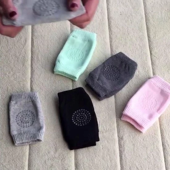 Merkloos Baby Kniebeschermers - Knie Kruipen Beschermers - Grijs - 1 Paar 4 Merkloos Baby Kniebeschermers - Knie Kruipen Beschermers - Grijs - 1 Paar - Afbeelding 2