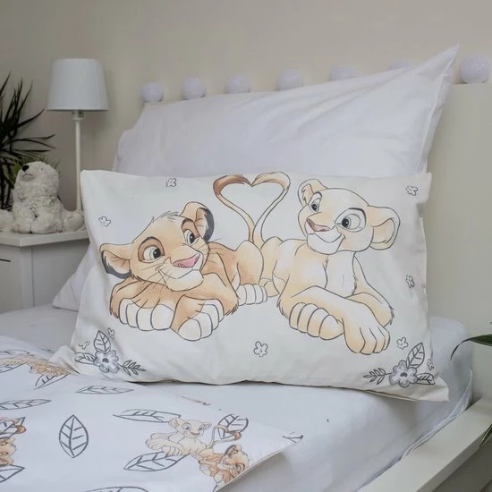 Disney Lion King Disney The Lion King BABY Dekbedovertrek - 135 X 100 Cm - Katoen 4 Disney Lion King Disney The Lion King BABY Dekbedovertrek - 135 X 100 Cm - Katoen - Afbeelding 2