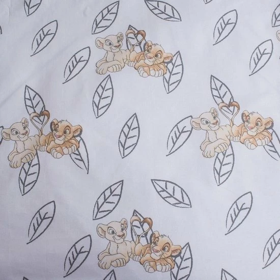 Disney Lion King Disney The Lion King BABY Dekbedovertrek - 135 X 100 Cm - Katoen 5 Disney Lion King Disney The Lion King BABY Dekbedovertrek - 135 X 100 Cm - Katoen - Afbeelding 3