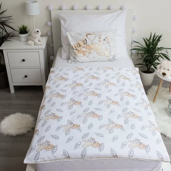 Disney Lion King Disney The Lion King BABY Dekbedovertrek - 135 X 100 Cm - Katoen 7 Disney Lion King Disney The Lion King BABY Dekbedovertrek - 135 X 100 Cm - Katoen - Afbeelding 5