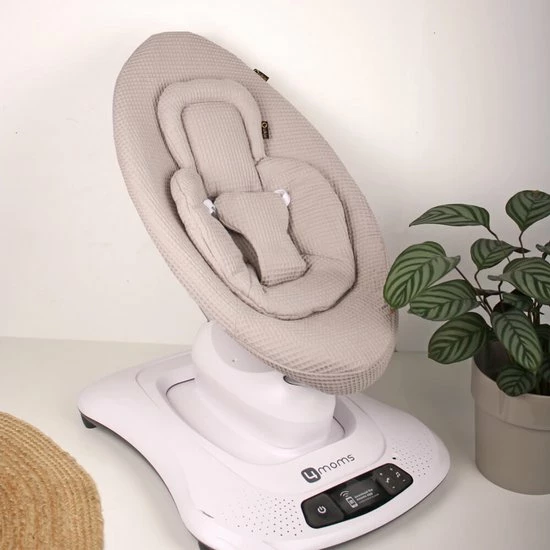 Ukje Verkleinkussen - Geschikt Voor 4Moms Mamaroo - Wipstoel - Taupe 8 Ukje Verkleinkussen - Geschikt Voor 4Moms Mamaroo - Wipstoel - Taupe - Afbeelding 6