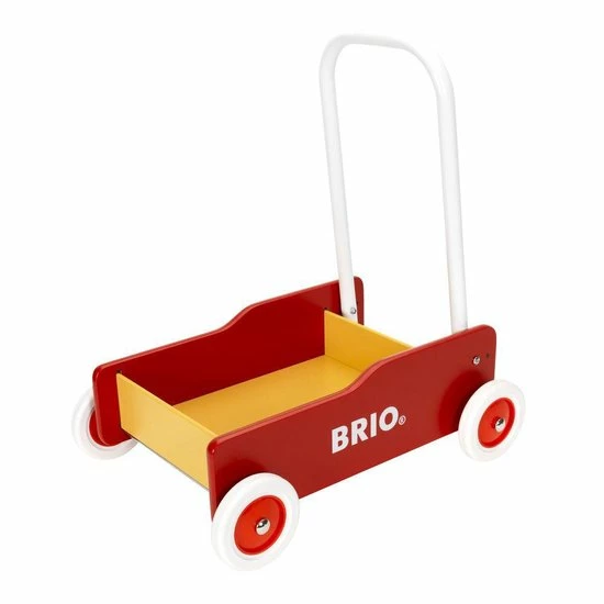 BRIO Geel/rode Loopwagen - 31350 8 BRIO Geel/rode Loopwagen - 31350 - Afbeelding 6