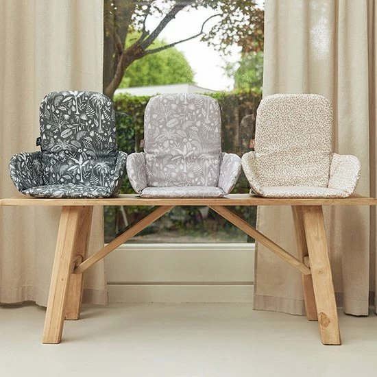 Jollein Stoelverkleiner Botanical - Nougat 6 Jollein Stoelverkleiner Botanical - Nougat - Afbeelding 4