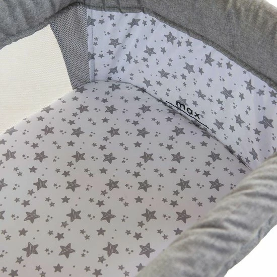 A3 Baby & Kids Soozly Inklapbare Reiswieg & Campingbed Grijs 17 A3 Baby & Kids Soozly Inklapbare Reiswieg & Campingbed Grijs - Afbeelding 15