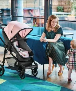 Kinderkraft Juli 3 In 1 Kinderwagen - Inclusief Autostoel - Pink -Sophie Shop 550x550 177